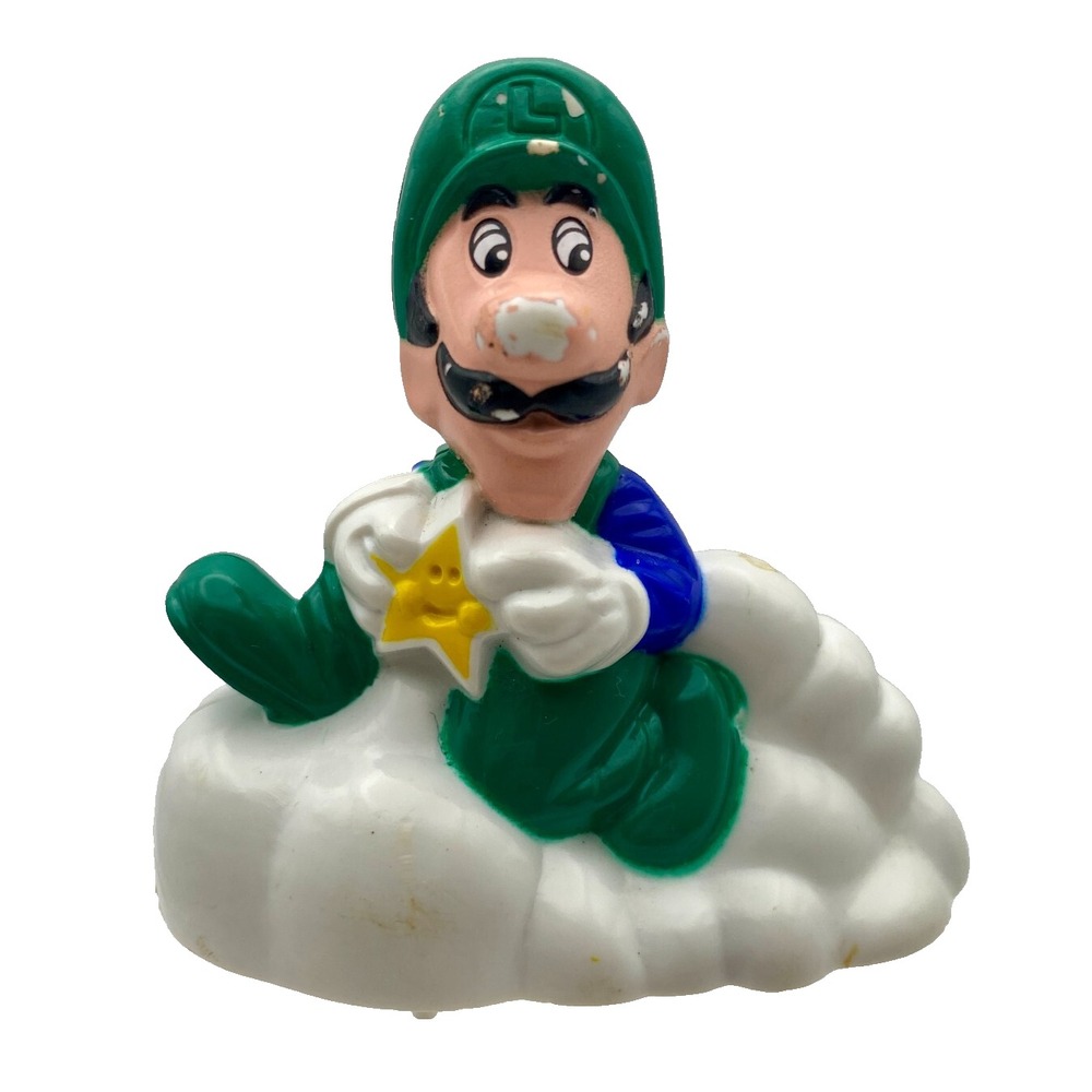 1989‎ Vintage McDonalds Happy Meal Toys Nintendo Super Mario Bros. Luigi